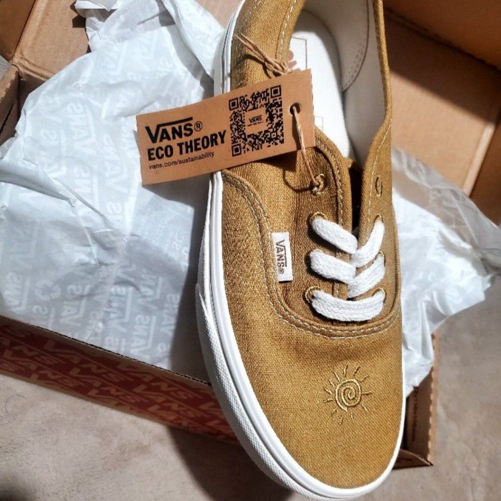 Vans 5mens/6.5womens mustard yellow